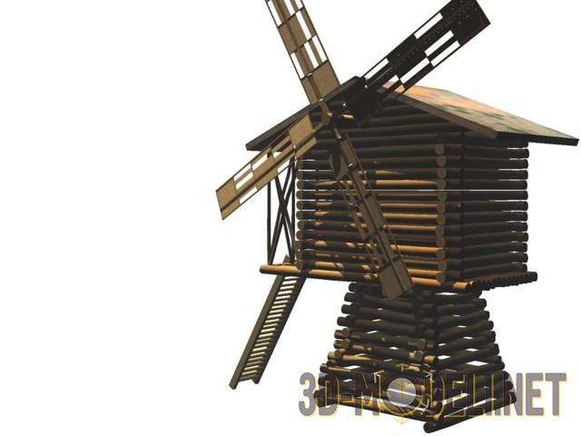 3D модель – Мельница