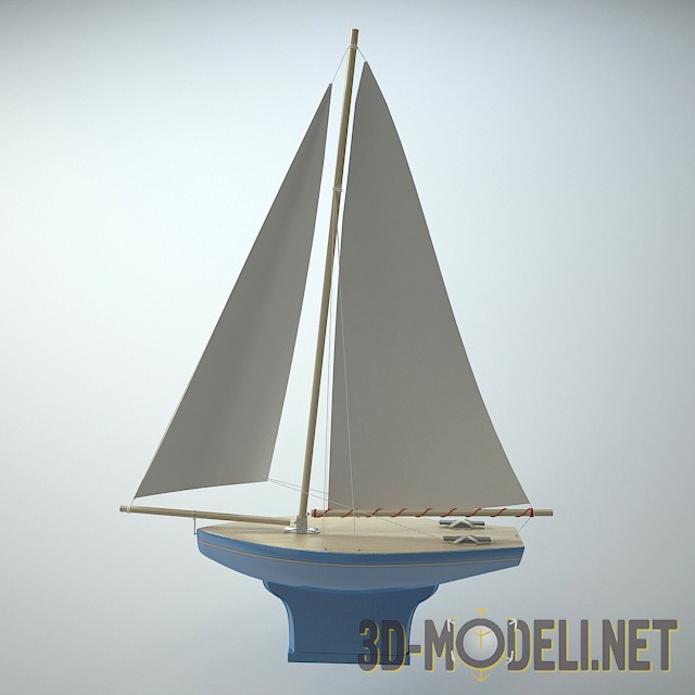 Игрушечная яхта