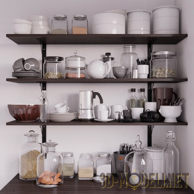 Набор для кухни, посуда, утварь