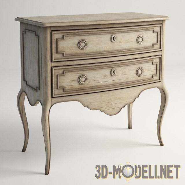 Изящная тумбочка Brittany Drawer Chest MN5428