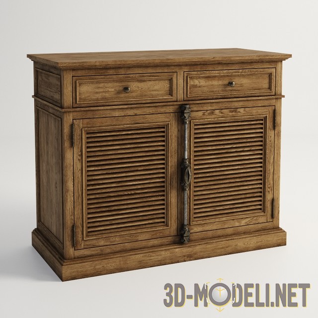 Буфет из добротного дерева CONCORDE LOCKER SIDEBOARD 511.004