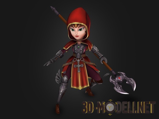 Средневековый персонаж «Чиби»