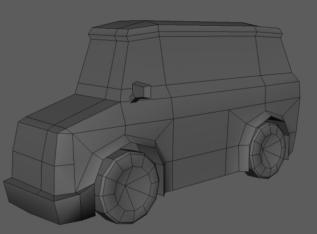 Делаем микроавтобус в Maya – Урок 1: моделирование