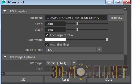 Делаем микроавтобус в Maya – Урок 2: развертка и текстуры