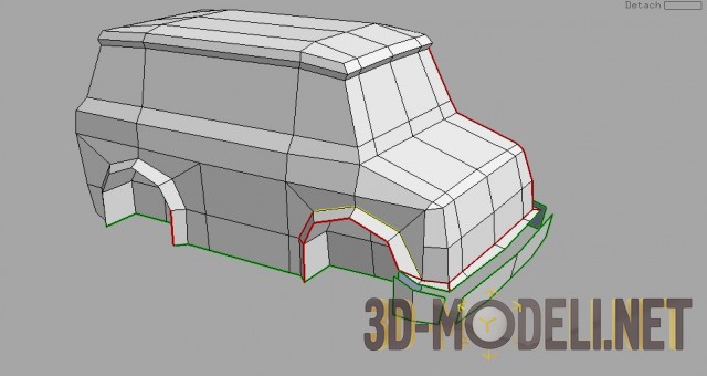 Делаем микроавтобус в Maya – Урок 2: развертка и текстуры