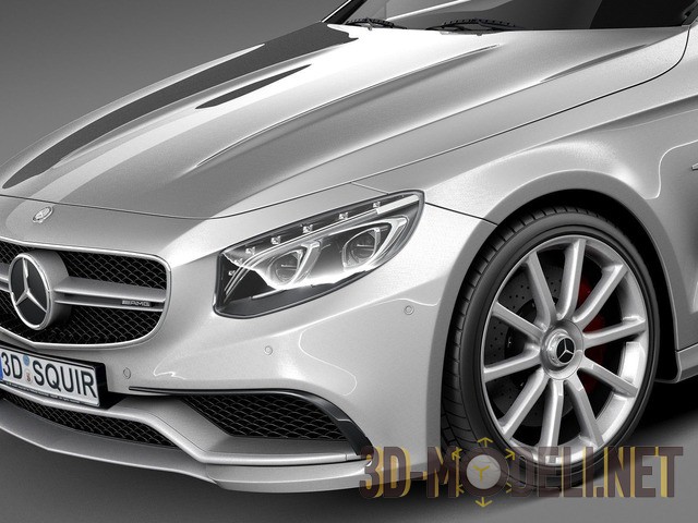 Автомобиль Mercedes-Benz S63 AMG Cabriolet 2017