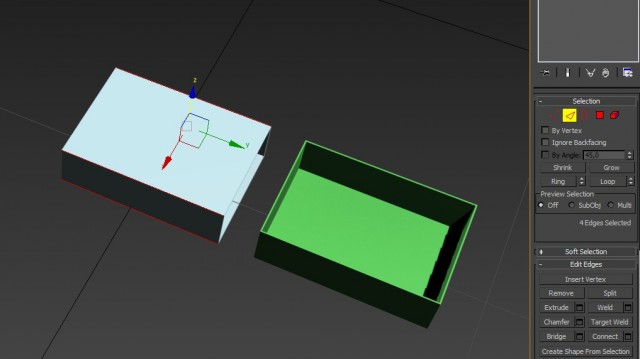 3ds Max уроки – создаем спичечный коробок со спичками