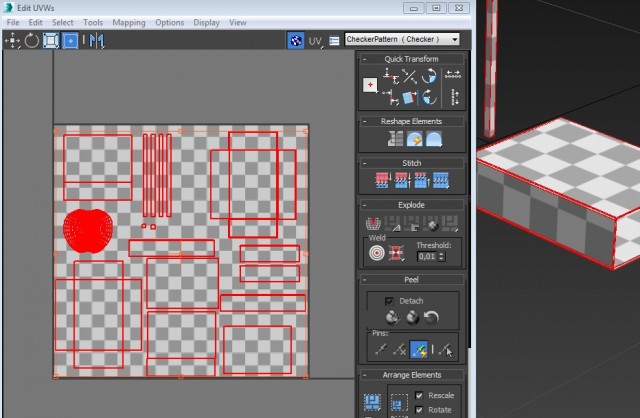 3ds Max уроки – создаем спичечный коробок со спичками