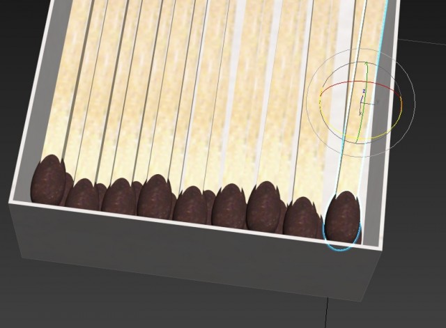 3ds Max уроки – создаем спичечный коробок со спичками