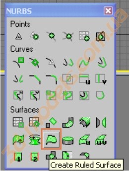 Моделирование шторы в 3ds Max с помощью NURBS