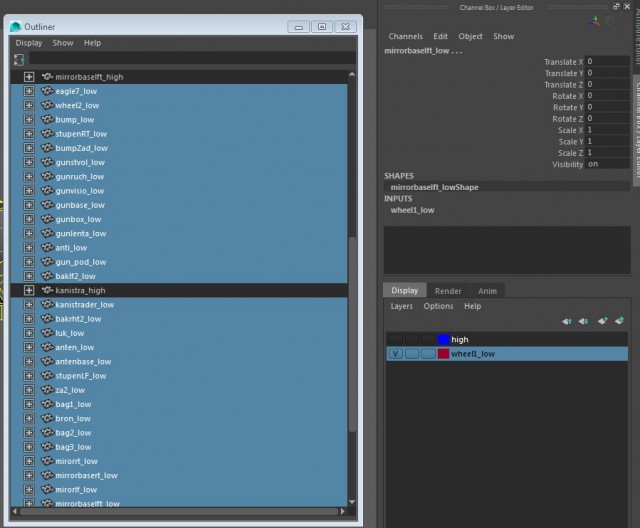 Запекаем карту нормалей (normal map) в Substance Painter