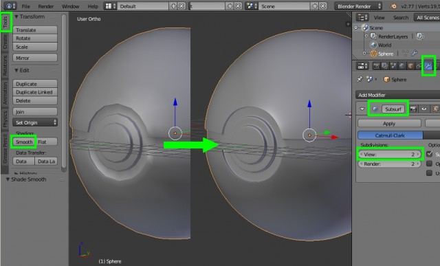 Blender: моделирование покебола (подробный урок)