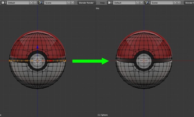 Blender: моделирование покебола (подробный урок)