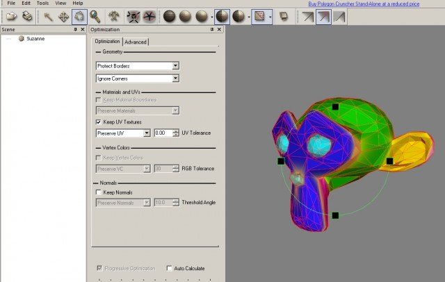 Как уменьшить полигоны в 3d max