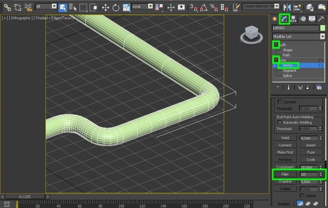 Как развернуть цилиндр 3d max