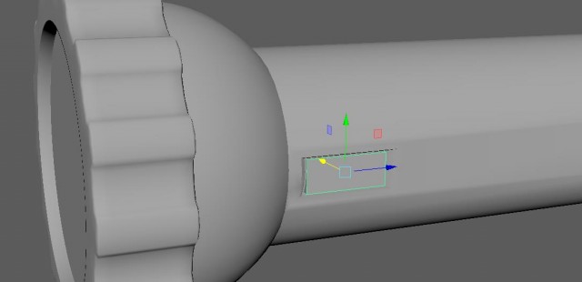 Создание фонарика в Maya, рендер Keyshot