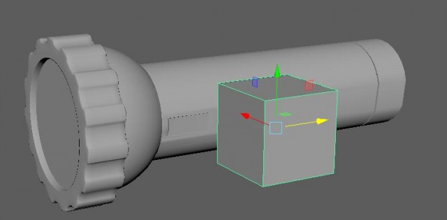 Создание фонарика в Maya, рендер Keyshot