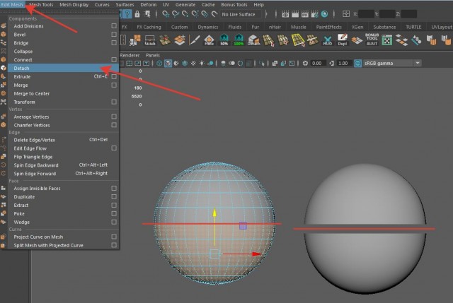 Создание фонарика в Maya, рендер Keyshot
