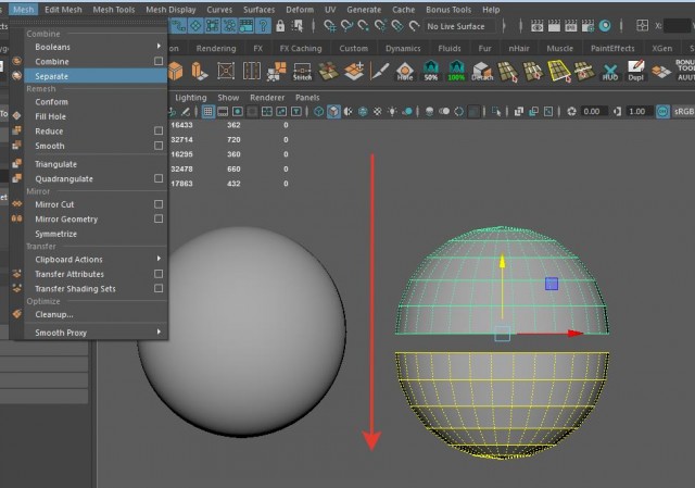 Создание фонарика в Maya, рендер Keyshot