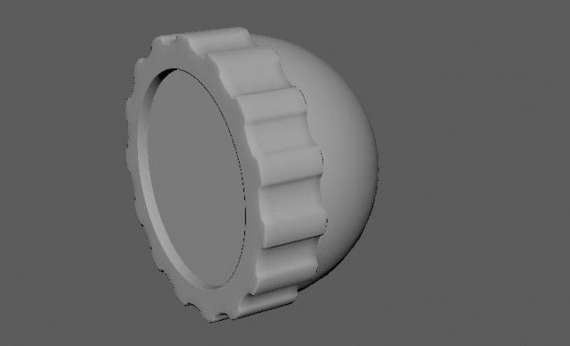 Создание фонарика в Maya, рендер Keyshot