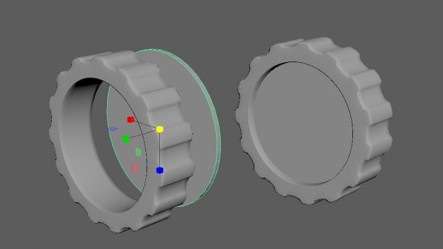 Создание фонарика в Maya, рендер Keyshot