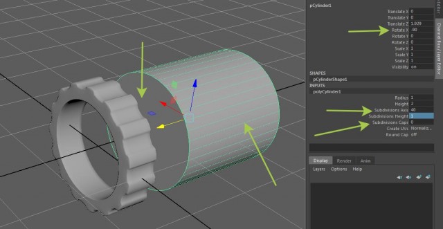 Создание фонарика в Maya, рендер Keyshot