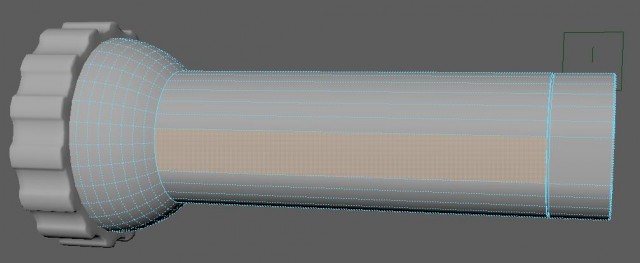 Создание фонарика в Maya, рендер Keyshot