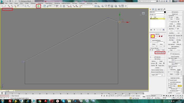 3ds Max: моделируем чердак. Часть 1