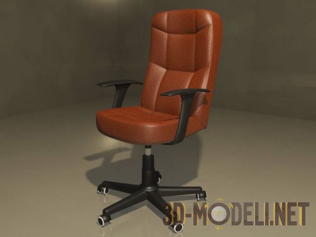 3D модель – Компьютерное кресло с высокой спинкой