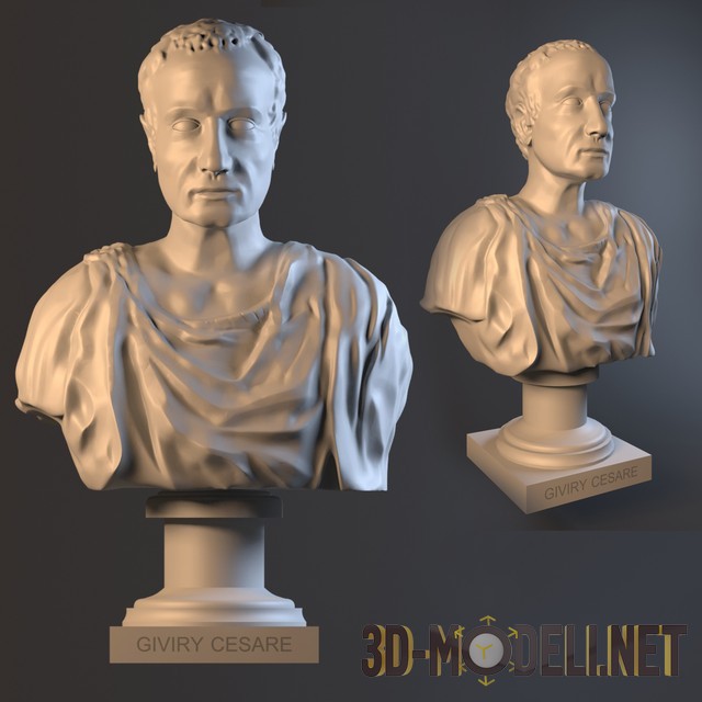 3д модель бюста. Бюст Цезаря 3d модель. 3d Цезарь бюст. Цезарь бюст модель. STL Цезарь.