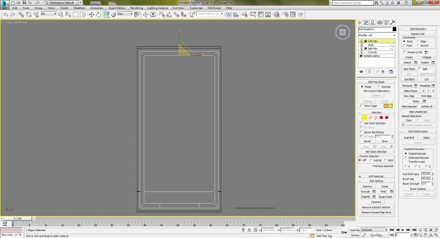 3ds Max: моделируем чердак. Часть 2