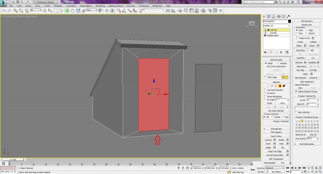 3ds Max: моделируем чердак. Часть 2