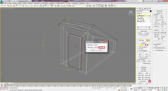 3ds Max: моделируем чердак. Часть 2