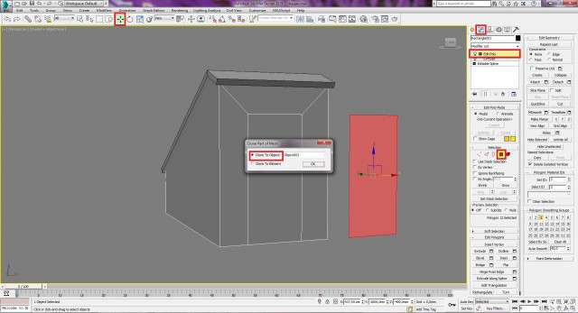 3ds Max: моделируем чердак. Часть 2