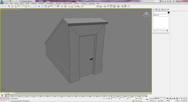 3ds Max: моделируем чердак. Часть 2
