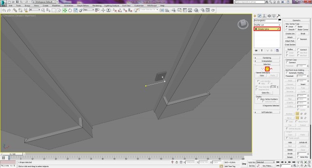 3ds Max: моделируем чердак. Часть 2