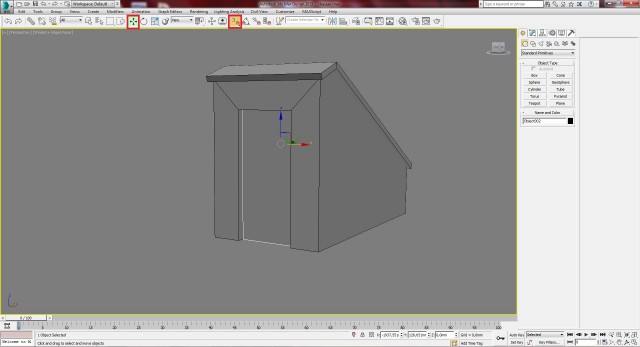 3ds Max: моделируем чердак. Часть 2