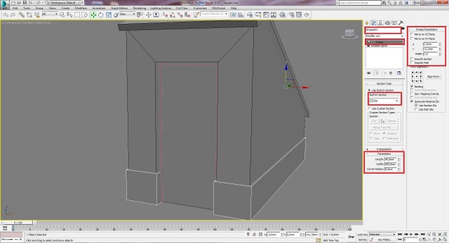3ds Max: моделируем чердак. Часть 2