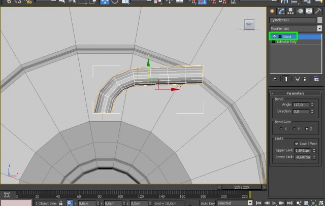 3ds Max – моделирование спортивной штанги