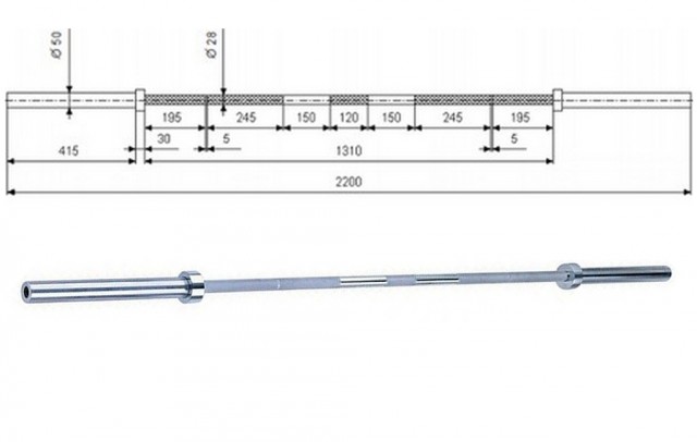3ds Max – моделирование спортивной штанги