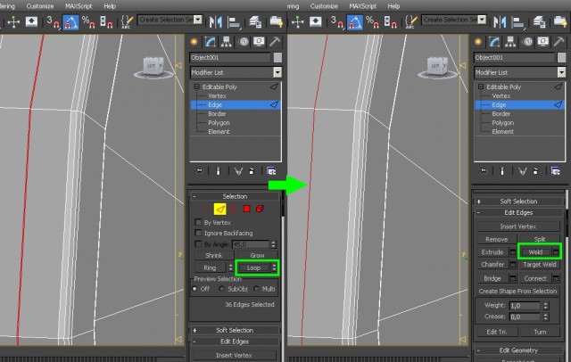 3ds Max – моделирование спортивной штанги