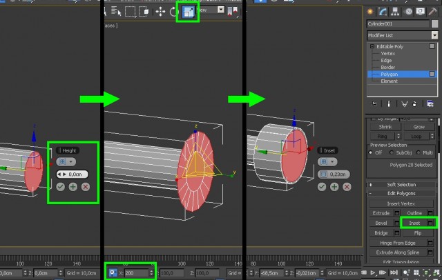 3ds Max – моделирование спортивной штанги