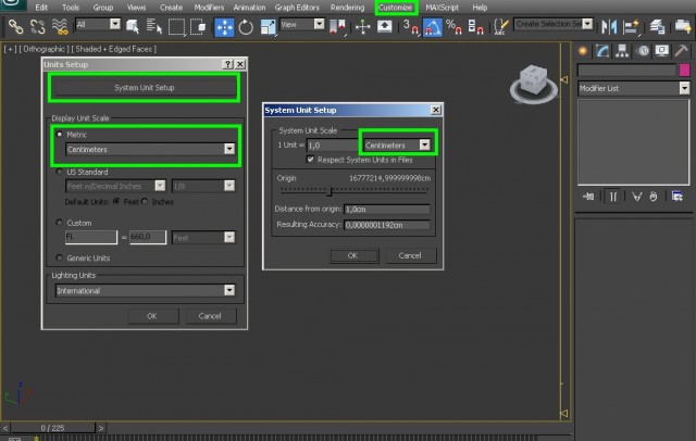 3ds Max – моделирование спортивной штанги
