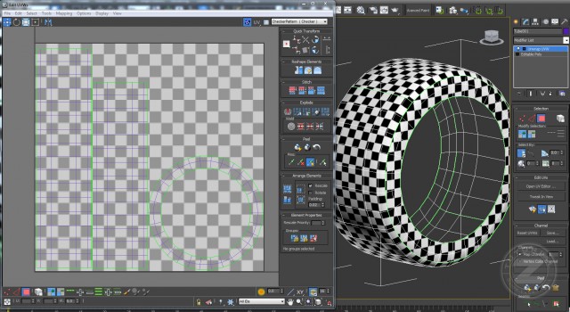 3Ds Max. Моделирование колеса (Часть-2)