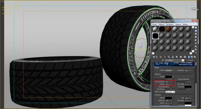 3Ds Max. Моделирование колеса (Часть-2)