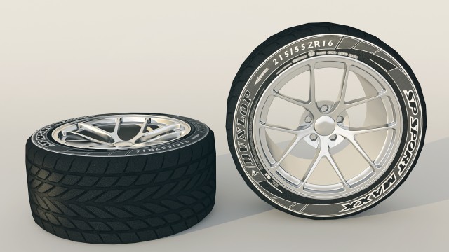 3Ds Max. Моделирование колеса (Часть-2)