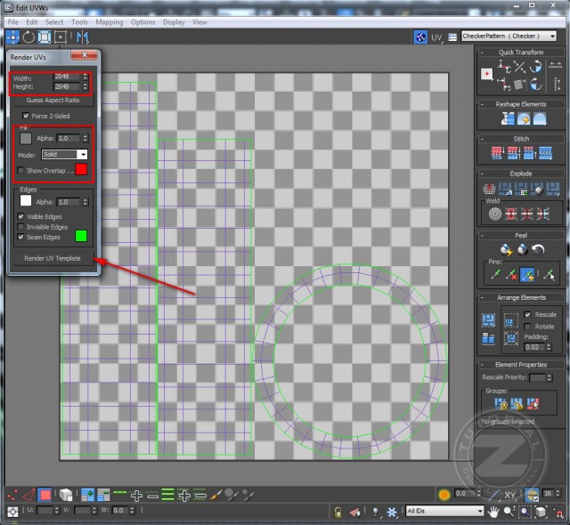 3Ds Max. Моделирование колеса (Часть-2)