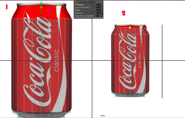 Делаем банку колы в Maya c рендером в Keyshot