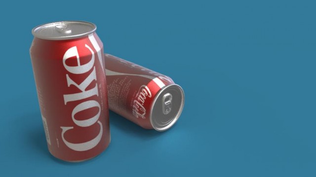 Делаем банку колы в Maya c рендером в Keyshot