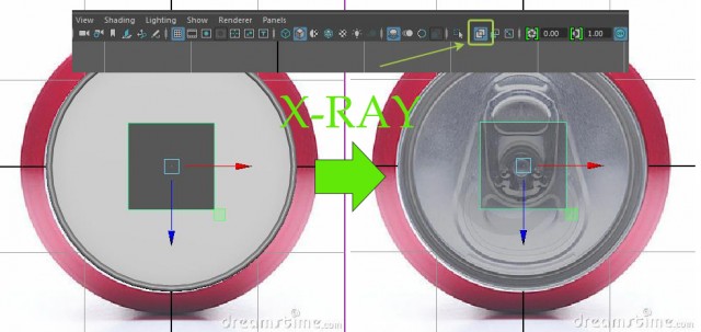 Делаем банку колы в Maya c рендером в Keyshot